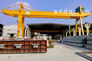Cầu trục chữ A 20 tấn dầm đôi