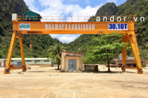 Cầu trục chữ A 30 tấn đầm đôi