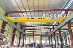 Cầu trục dầm đôi 15 tấn chất lượng tốt