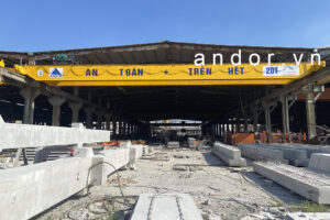 Cầu trục dầm đôi 20 tấn giá tốt