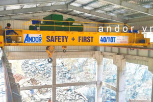 Cầu trục dầm đôi 40 tấn