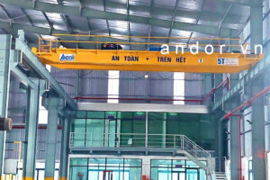 Cầu trục dầm đôi 5 tấn trọn bộ