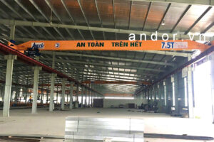 Cầu trục dầm đơn 7.5 Tấn trọn bộ