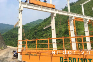 cầu trục nhà xưởng 50 tấn