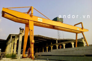 Cổng trục giàn 20 tấn dầm đôi trọn bộ