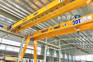 Cổng trục giàn 30 tấn dầm đôi trọn bộ